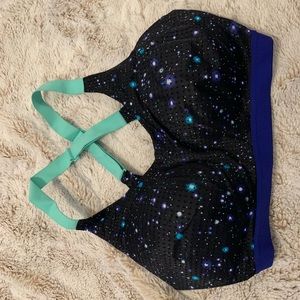 Black and blue VS sport bra